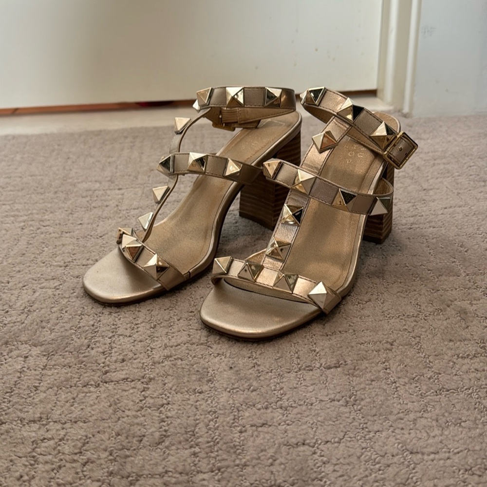 Studded Heels